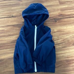 Old navy hooded windbreaker 18-24 months